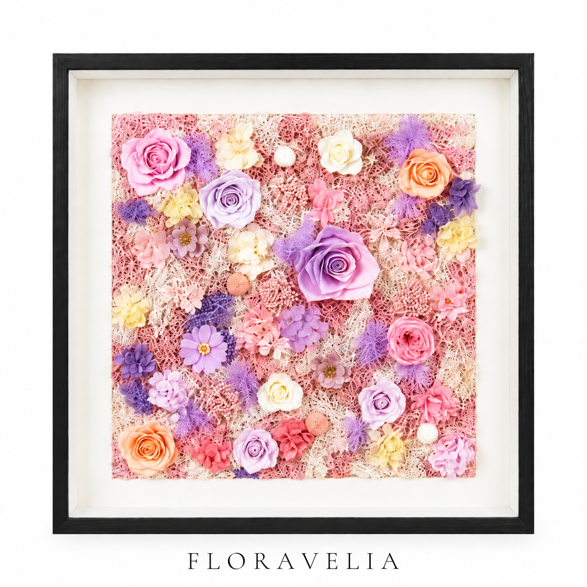 FLORAVELIA Product 09 SKU 02 Blush Meadow botanical frame - brand hero